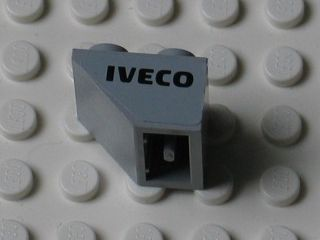 Slope, Inverted 45 2 x 2 with Flat Bottom Pin with Black 'IVECO' Pattern Model Right Side (Sticker) - Set 8654