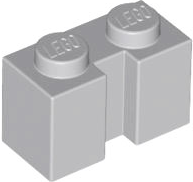Brick, Modified 1 x 2 with Channel