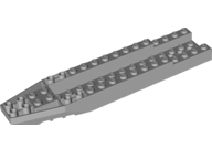 Aircraft Fuselage Forward Bottom Angular 4 x 18 x 1 1/3 with 2 x 14 Recessed Center and 13 Holes