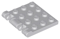 Hinge Plate 3 x 4 Locking Dual 2 Fingers, 9 Teeth