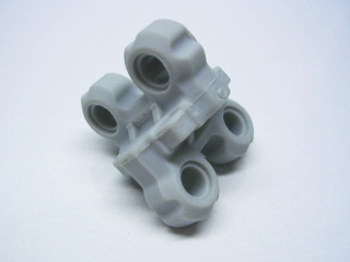 Technic, Spike Connector Flexible with Four Holes Perpendicular