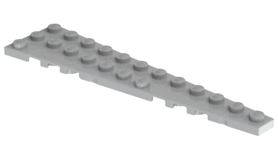 Wedge, Plate 12 x 3 Right