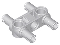 Technic, Pin Connector Perpendicular 3L with 4 Pins