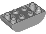 LEGO part Slope, Curved 4 x 2 Inverted Double 5174
