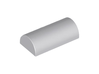 LEGO part Slope, Curved 2 x 4 Double (Undetermined Type) 6192u