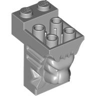 Brick, Modified 2 x 3 x 3 with Cutout and Lion Head - 4 Hollow Studs and 2 Solid Studs