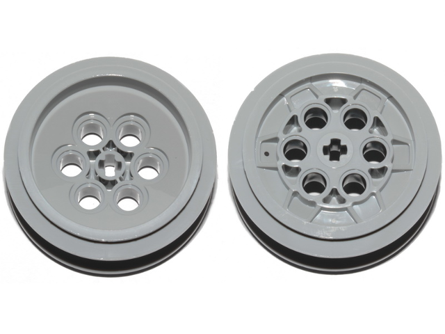 Wheel 43.2mm D. x 18mm - Flush Axle Stem