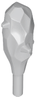 Minifigure, Weapon Club with Spikes - Small