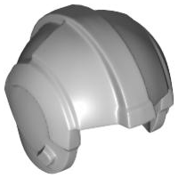 LEGO part Minifigure, Headgear Helmet SW Rebel Pilot, Plain (x164)
