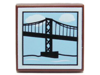 Tile 2 x 2 with Suspension Bridge Pattern