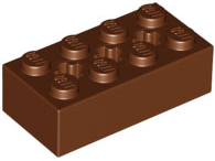 Technic, Brick 2 x 4 with 3 Axle Holes