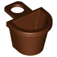 Minifigure Container D-Basket