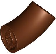 Brick, Round 2 x 2 D. 45 degrees Elbow (27.7mm Standing Height)
