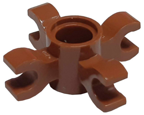 Technic, Pin Connector Round with 4 Clips (Horizontal Grip)
