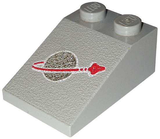 Slope 33 3 x 2 with Classic Space Logo Pattern