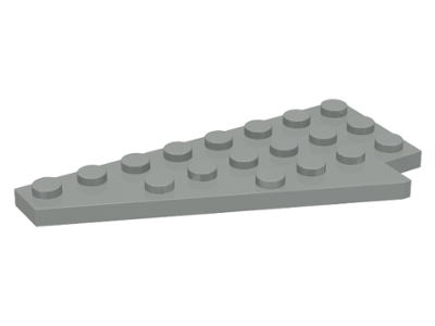 Wedge, Plate 8 x 4 Wing Left