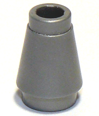 Cone 1 x 1 with Top Groove