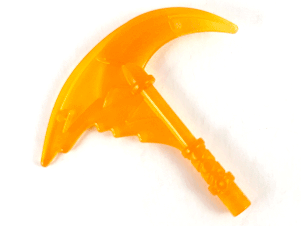 Minifigure, Weapon Sickle with Trailing Energy Effect