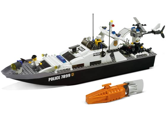 LEGO onderdeel Police Boat 7899-1